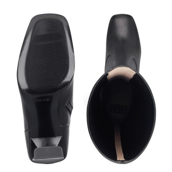 🍁FIRM. Nine West Tall Black Boot - Picture 2 of 8